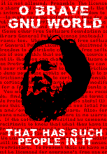 Richard Stallman, pioneer and activist of freelicence movement