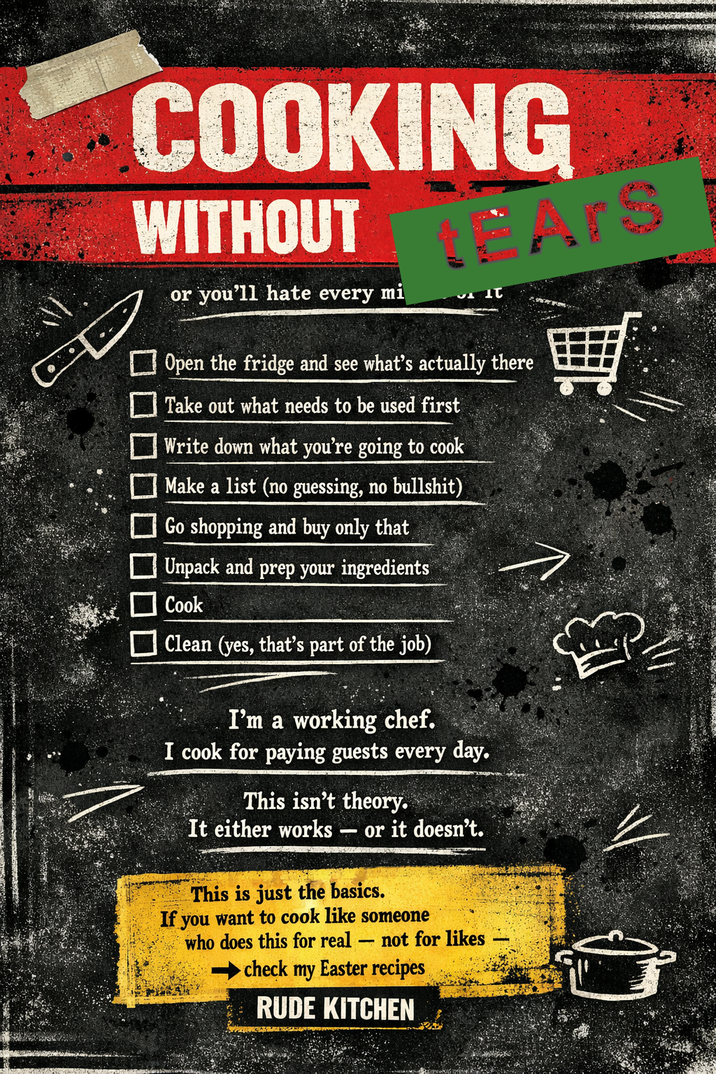 Cooking withuot tears