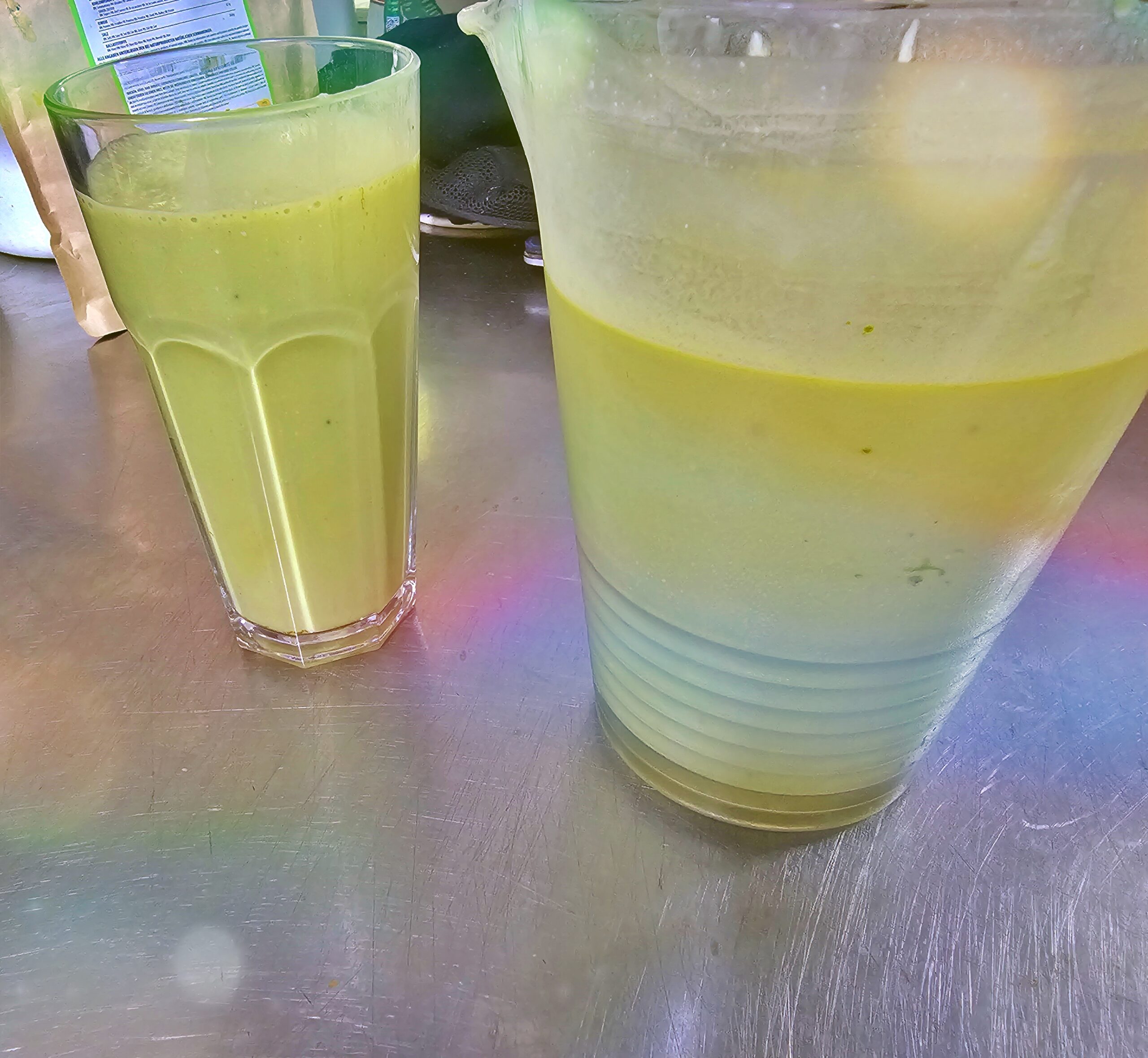 Macha latte