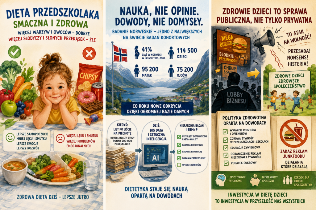 Preschooler diet and mental health — Norwegian MoBa study results
